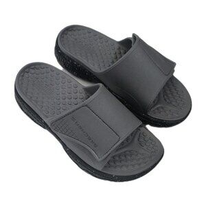 Men's Skechers Foamies Creston Ultra Slide Sandal Dark Taupe Size 8 - New